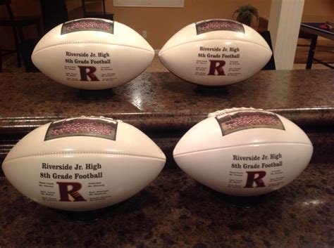 Personalized Full Size Footballs For Coaches Ts Etsy
