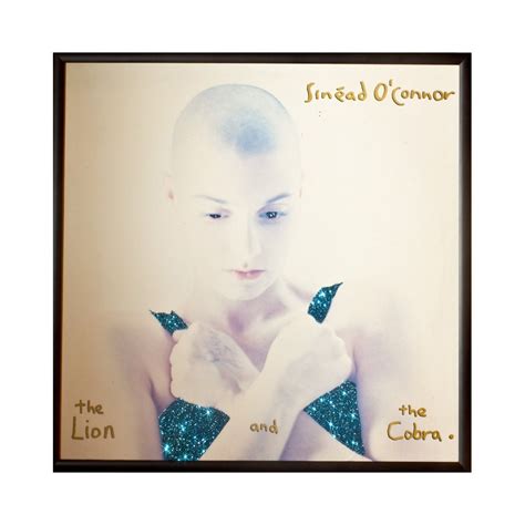 Glittered Sinead O Connor Lion And The Cobra Etsy