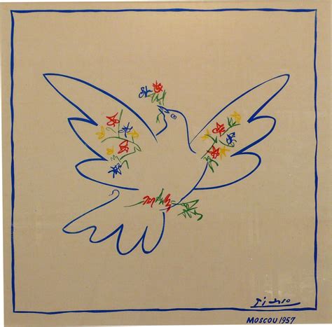 Pablo Picasso Dove Of Peace