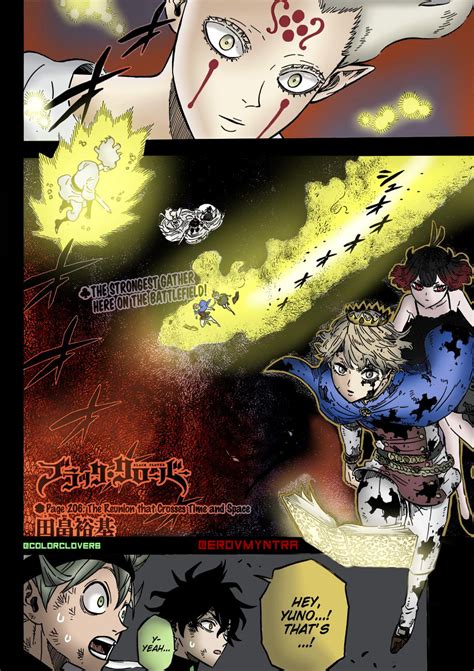 Black Clover Colored Chapter 206