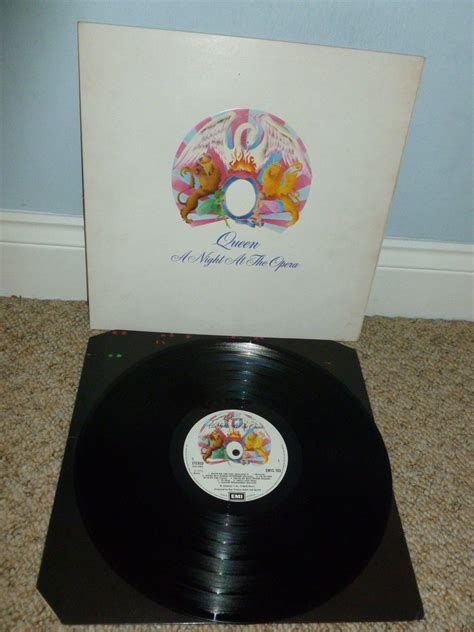 Queen A Night At The Opera Lp Uk 1975 1st Press Stereo