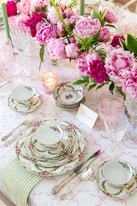 Gorgeous Elegant Floral Tea Party Tablescape Pizzazzerie Tea Party