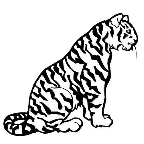 Coloring Pages Of Lions And Tigers