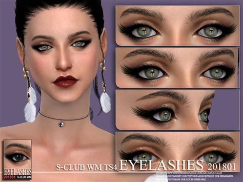 Sims 4 Eyelashes The Best Cc Mods In 2022 Snootysims 7176 Hot Sex Picture