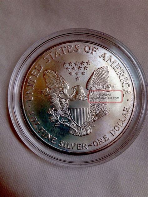 2000 1oz Colorized American Silver Eagle Dollar