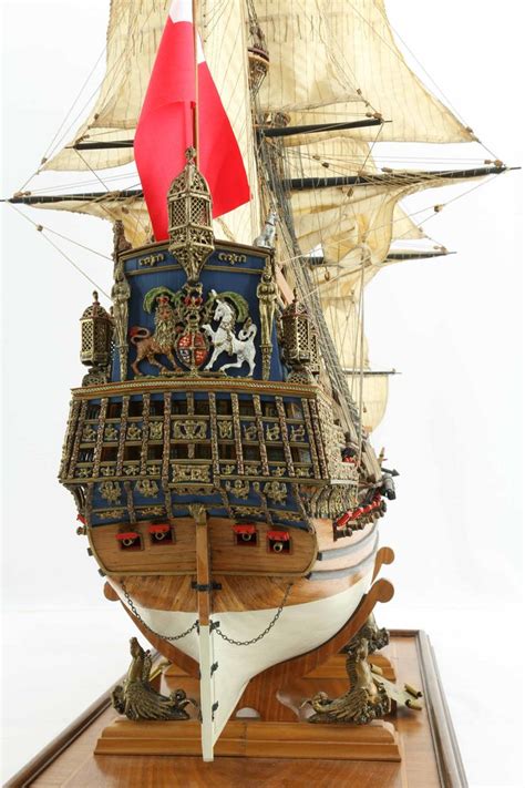 The English Sovereign Of The Seas Of Sailing Ship Model Model
