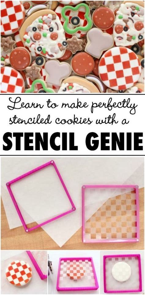How To Make Perfectly Stenciled Cookies Every Single Time With The