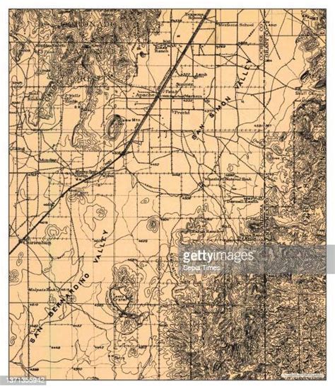 Map Of Arizona Photos And Premium High Res Pictures Getty Images
