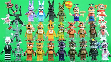 Every Five Nights At Freddys Animatronic From Mcfarlane Toys Waves 1 3