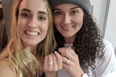 this lesbian couple planned the exact same proposal for each other at the same time and their