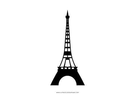 Torre Eiffel Da Colorare