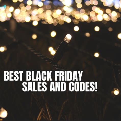 Best Black Friday Sales And Codes