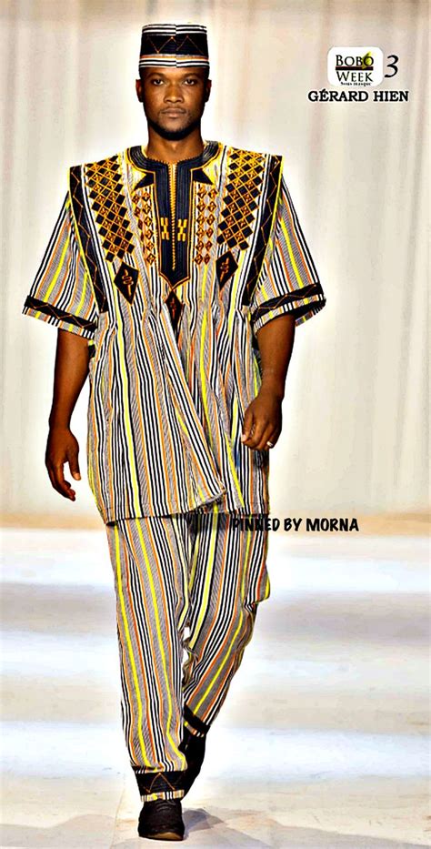 Gérard Hien 🇧🇫 Burkina Faso Men African Fashion African Clothing