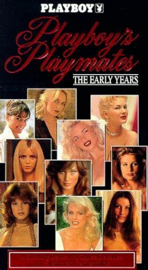 Playboy Playmates The Early Years Video 1992 IMDb