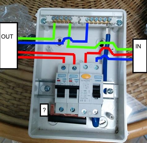 wiring diagram rcd consumer unit  wiring diagram  consumer unit book diagram schema