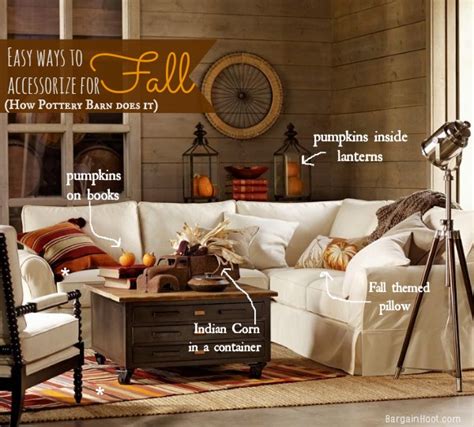 Easy Fall Decor Ideas Pottery Barn