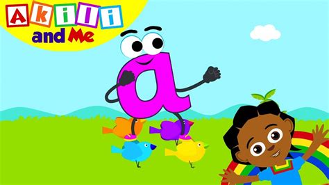 Meet Letter A Learn The Alphabet With Akili Cartoons For