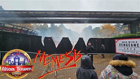 Alton Towers Nemesis Construction Update Youtube