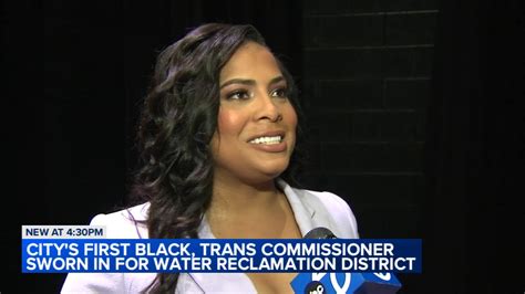 first ever black trans woman water reclamation district commissioner sworn in the news beyond