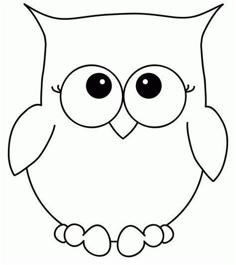 Share your page with friends and family. Cute Owl Coloring Pages - Coloring Home