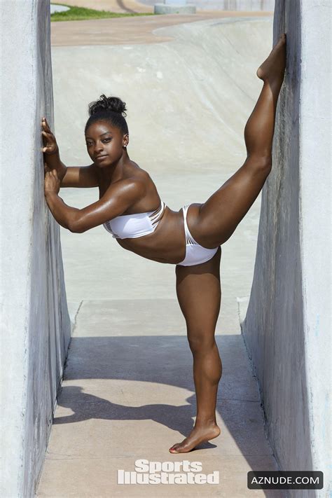 Simone Biles Sexy In 2017 Sports Illustrated Swimsuit Issue Aznude