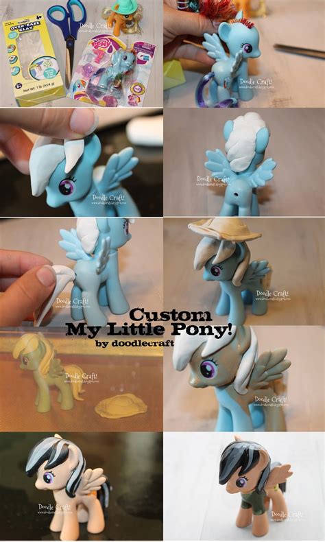 Doodle Craft Custom My Little Pony Daring Do My Little Pony
