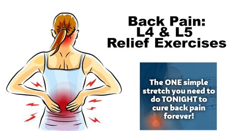 L4 And L5 Back Pain Relief Exercises That Work Youtube