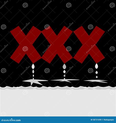 Xxx Symbol Stock Illustration Illustration Of Symbol