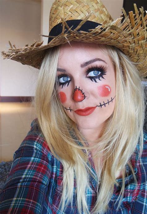 scarecrow halloween makeup looks and ideas 2019 modern fashion blog