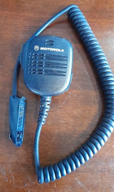 Motorola Radio Speaker Microphone Hmn9053e Seascom Marine Supplies