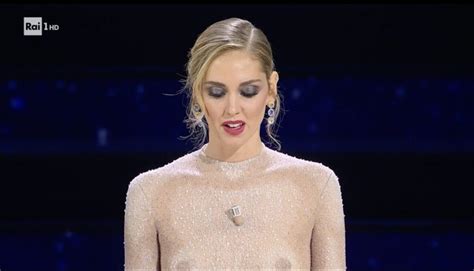 Sanremo Chiara Ferragni S Monologue And Her Dress Speak For Women