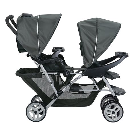 Graco Duoglider Click Connect Double Stroller Car Seat And Base Travel