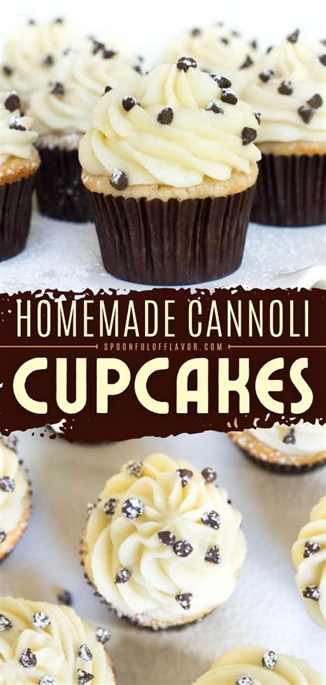 Homemade Cannoli Cupcakes Food Hot Sex Picture