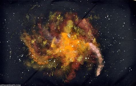 Artisan Des Arts Outer Space Nebulagalaxy Paintings