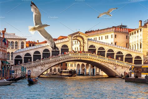 Rialto Bridge Venice High Quality Architecture Stock Photos