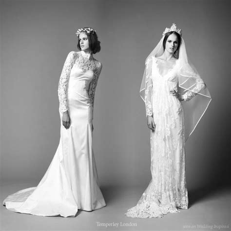 Vintage wedding dresses with sleeves sv91. Temperley London Wedding Dresses | Wedding Inspirasi
