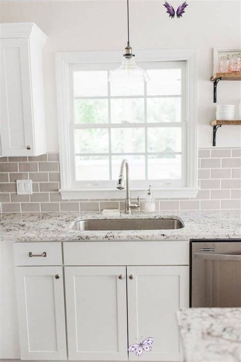 Kitchen cabinets arcadia white shaker kitchen bath. Lowe's Stock Cabinets Review | Diamond Now Arcadia White ...