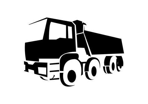 cargo truck logo design  vector art  vecteezy