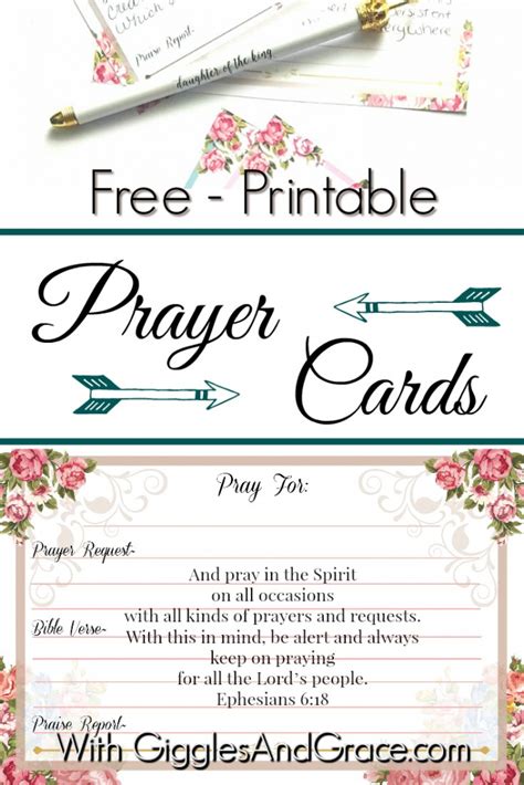 Prayer Request Cards Printable Printable Card Free