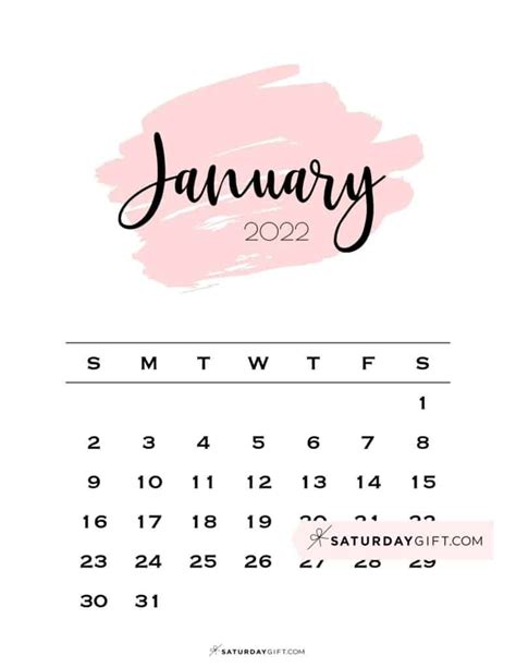 Kalender Januari Aesthetic 2021 Folkscifi