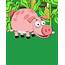 Cartoon Pig Created In Anime Studio Animation Program