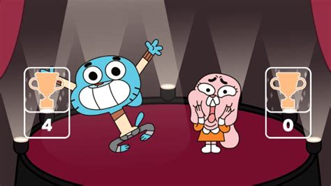 The Amazing World Of Gumball Trophy Challenge Gumball Shows Anais No