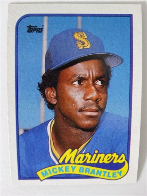 Symptoms of no error baseball no error baseball appears and crashes the energetic method window. Details about 1989 Topps Mickey Brantley Seattle Mariners Wrong Back Error Baseball Card ...