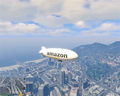 The atomic blimp is a vehicle in grand theft auto v and is a bonus vehicle to those who pre ordered the game. Amazon blimp skin - GTA5-Mods.com