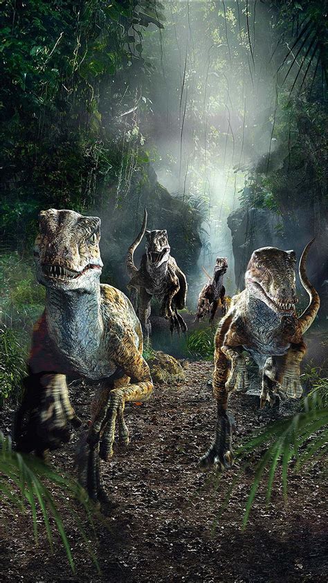 Raptor Pack Dinosaurs Jurassic Park Jurassic World Raptors Velociraptor Hd Phone Wallpaper