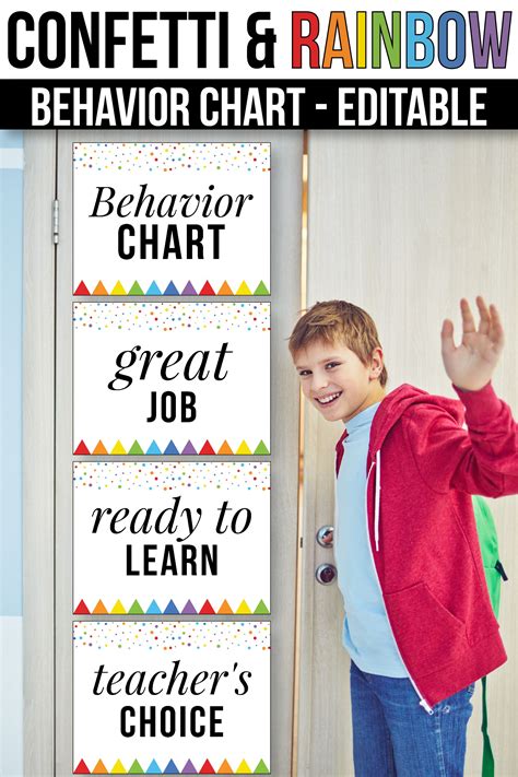 These Fun And Creative Behavior Chart Is Perfect Printable For Your
