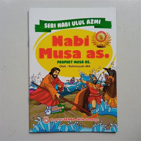 Jual Buku Anak Islami Bilingual Seri Nabi Ulul Azmi Nabi Musa As
