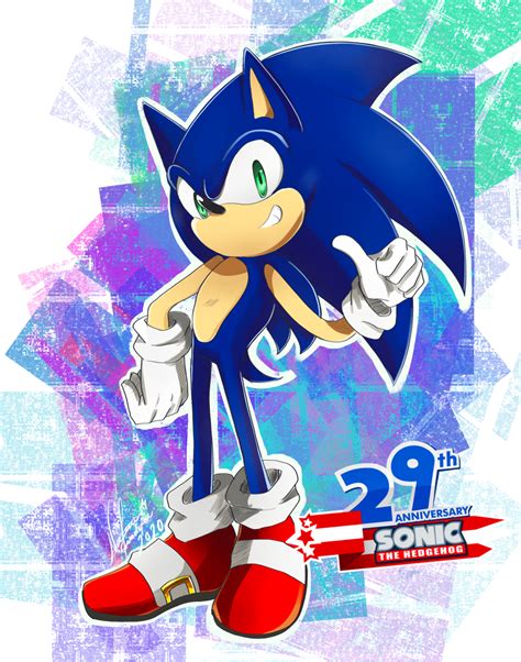 Sonic 29th Anniversary By Nari Belart On Deviantart