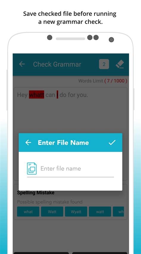 Get a free grammar check and fix issues with english grammar, spelling, punctuation, and more. English Grammar Spell Check - Auto Correct for Android ...
