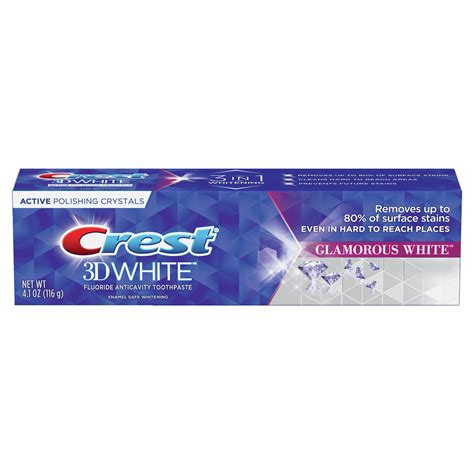 Crest Glamorous White Toothpaste Ubicaciondepersonascdmxgobmx